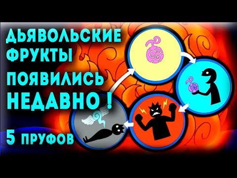 Видео: Д.ФРУКТОВ раньше НЕ БЫЛО в мире Ван Пис! Теория One Piece