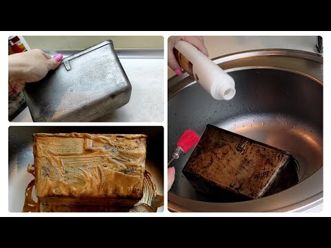 Видео: Эксперимент ✅ Как отмыть формы для хлеба/