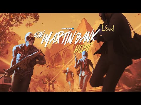 Видео: Просто Payday 2 Банк San Martín Смертельный приговор Громко с рандомами