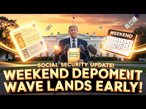 Видео: Обновление выплат по социальному обеспечению: волна депозитов выходного дня наступила раньше врем...