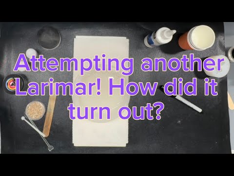 Видео: #45 Вторая попытка с Ларимаром. Удалось ли на этот раз? | #bondcraftor #eyecandypigments #letsresin