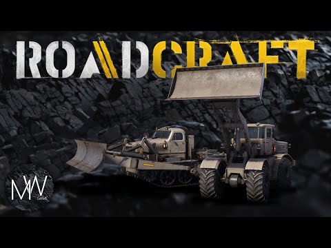 Видео: RoadCraft Обзор и Тесты бульдозеров