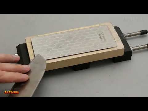 Видео: Набор алмазных пластин Sytools для новичка с Алиэкспресс для заточки ножей до бритвенной остроты