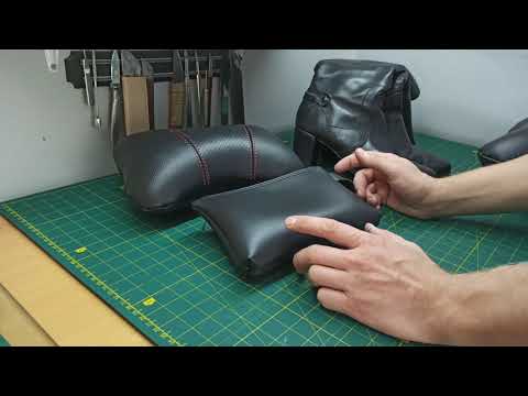 Видео: Перетяжка каблуков на женской обуви