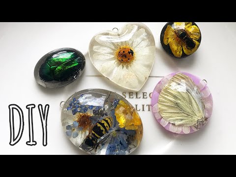 Видео: 🐝ЗАЛИВАЮ НАСЕКОМЫХ В СМОЛУ /ЭПОКСИДНАЯ СМОЛА🦋