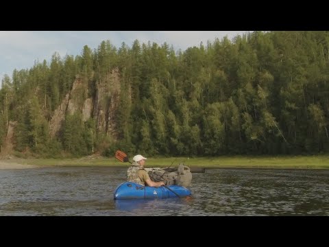 Видео: Сплав и рыбалка в Эвенкии