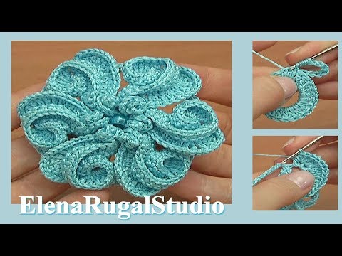 Видео: ЦВЕТОК КРЮЧКОМ. А вы уже связали???