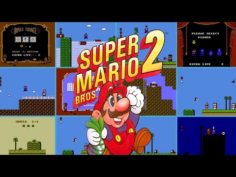 Видео: 🎮 Live-прохождение Super Mario Bros. 2 (1988) [Dendy/Famicom/8 bit] [Русская версия]