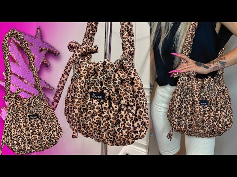 Видео: Стильная сумка за 30 МИН из трубчатой пряжи | Без крючка