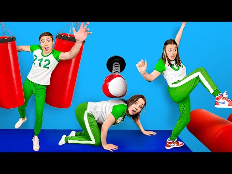 Видео: Игра в кальмара в реальной жизни **Спаси Youtube За 60 Минут**