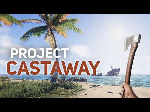 Видео: Project Castaway - Выживач где есть чем удивить!? Прохождение Project Castaway и обзор на стриме