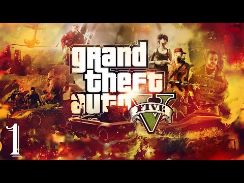 Видео: GTA 5 (100%) | Прохождение Часть 1 - В ПЕРВЫЙ РАЗ!