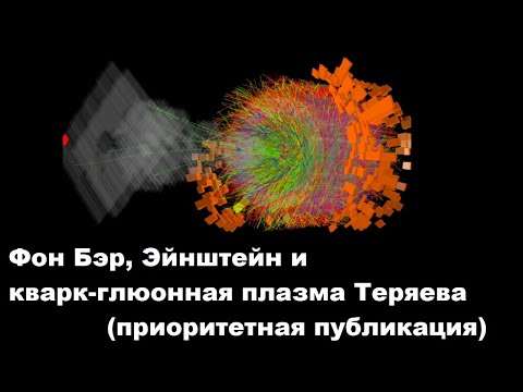 Видео: Фон Бэр, Эйнштейн и кварк-глюонная плазма Теряева (приоритетная публикация)