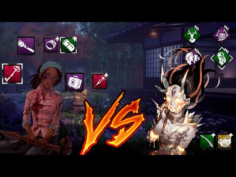 Видео: Рин Ямаока от земли | Челлендж против пати стримерш с ключом и шприцом в dead by daylight