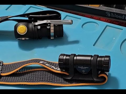 Видео: Два маленьких фонарика Fenix HM23 & Armytek wizard C1 PRO