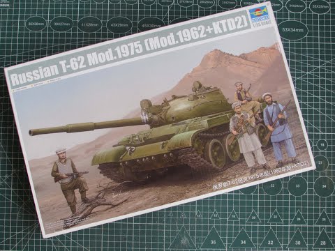 Видео: Советский средний танк Т 62 (1/35)