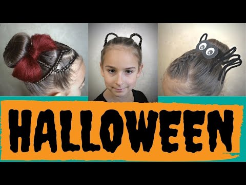 Видео: прическа  на хэллоуин для детей - интересные идеи причесок на вечеринку