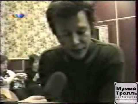 Видео: Мумий Тролль в программе "Музыкальный патруль". 1998-й год