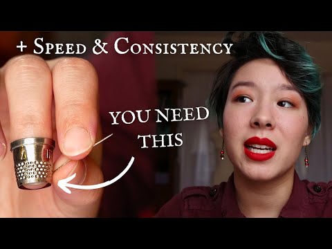 Видео: Чему я научилась за год ручного шитья | Советы для начинающих + Скорость и техника