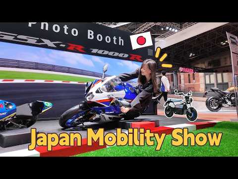 Видео: Японские мотоциклы на Japan Mobility Show 2026 года – Honda, Yamaha, Suzuki и Kawasaki
