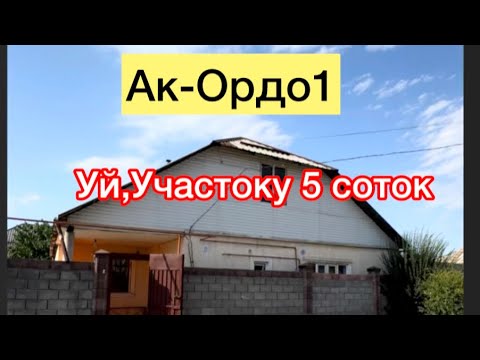 Видео: Ак-Ордо конушу уй сатылат локация жакшы жерде турат