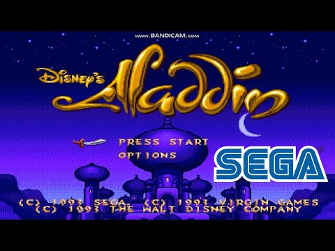 Видео: Аладдин -- Геймплей (SEGA)