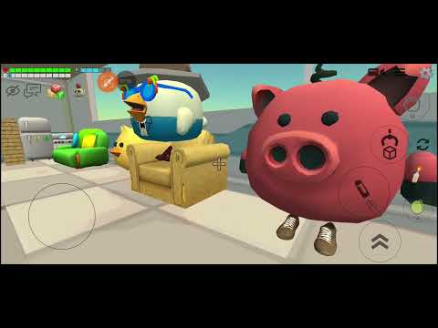 Видео: Серия с бабушкой часть 121 в чикен ган ( прилетели в лаву )