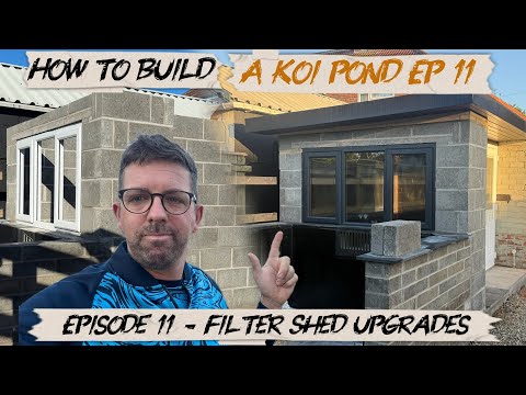 Видео: Как построить пруд для карпов кои: пошаговое руководство | Эпизод 11: Модернизация фильтрационног...