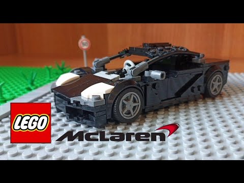 Видео: Сборка LEGO moc McLaren f1  #Lego #ютубер18 #LEGO #8wide