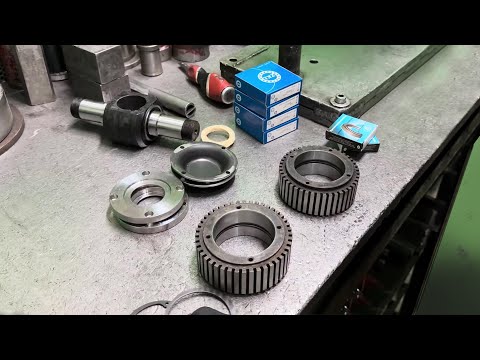 Видео: Інструкція зі збирання роликів до гранулятора 7,5 кВт (GKP-7,5-2v; GPP-7,5-2v)