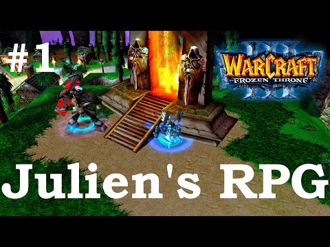 Видео: Карту которую не смогли пройти в детстве Julien's RPG -  Warcraft III / Coop #1