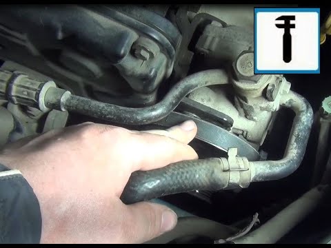 Видео: Замена ремня ГУР в Hyundai Getz