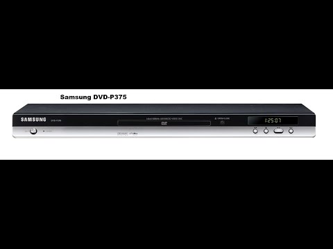 Видео: Обзор Samsung DVD-P375.