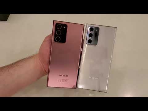 Видео: Samsung Note 20 Ultra - SNAPDRAGON 865+ - Распаковка и отличия от Ростест;)