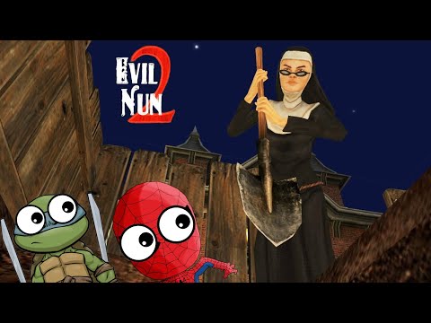 Видео: МОНАХИНЯ 2! Химический эксперимент ИСПОРЧЕН! evil nun 2 – СПАЙДЕР И НИНДЗЯГО