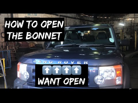 Видео: Как открыть капот на Land Rover Discovery 3, если ручка неисправна