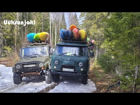 Видео: Суперпаводок на Ууксунйоки. Сплав по реке Укса. 07.05.2023