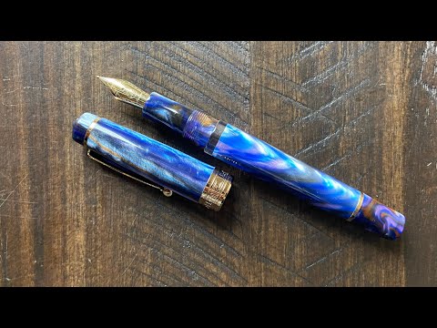 Видео: Перьевая ручка Asvine P20