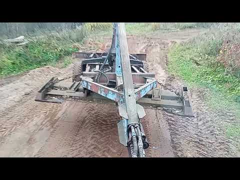 Видео: Самодельный грейдер. 