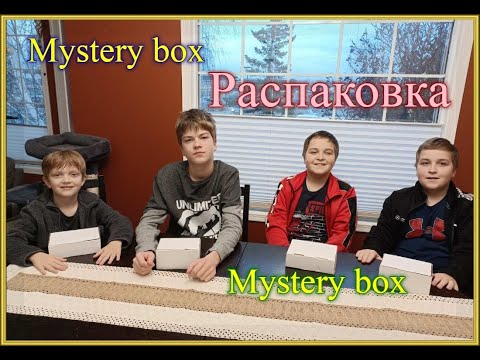 Видео: Распаковка. Загадочная коробка Mystery  box —что в коробке?  Would You Buy This MrBeast Mystery Box?