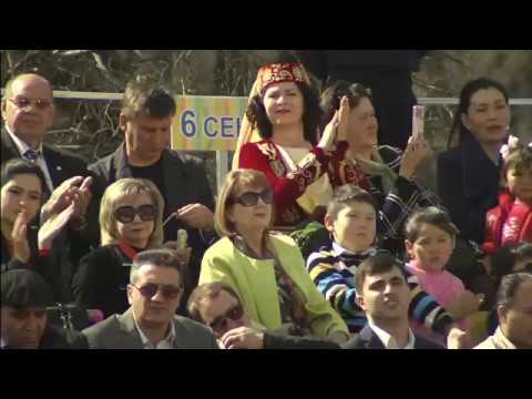 Видео: Празднование "Наурыз мейрамы" в Алматы (22.03.18)