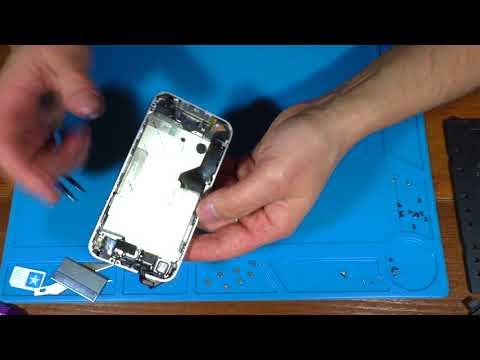 Видео: Iphone 4S ЗАМЕНА ДИСПЛЕЯ И ПОДРОБНАЯ РАЗБОРКА