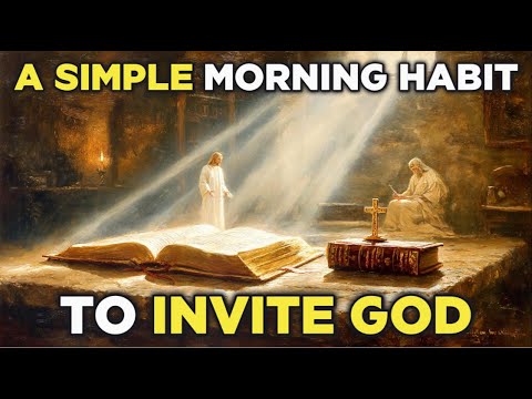 Видео: Простая утренняя привычка, которая приглашает Бога в ваш день