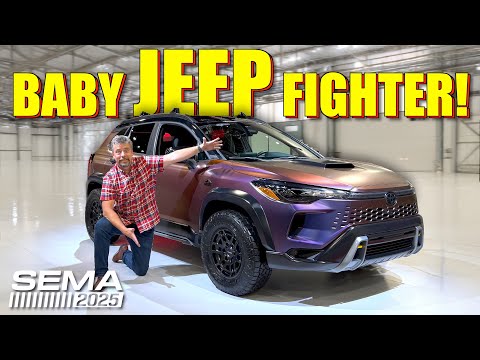 Видео: Не ожидал... Toyota Corolla Cross Nasu Edition бросает вызов Jeep и Ford! | SEMA 2025
