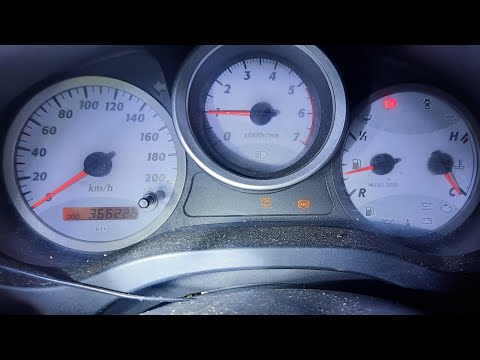 Видео: Toyota rav 4. Горят  ABS VSC TRC и красный воскрицательный знак. Замена кольца ABS на заднем мосту.