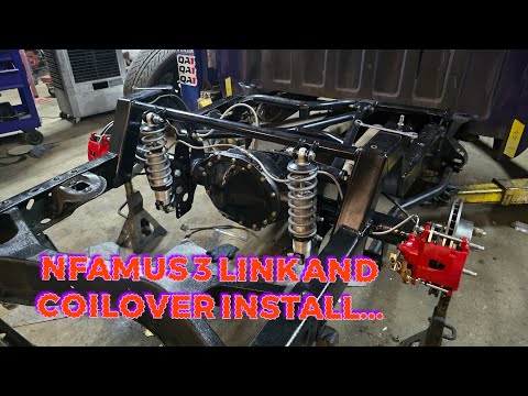 Видео: Мы устанавливаем NFamus 3 link с койловерами на OBS Chevrolet Silverado...часть 1