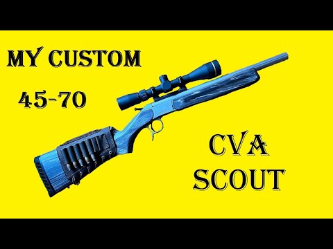 Видео: Идеальная винтовка Woods — мой собственный калибр 45-70 — CVA Scout