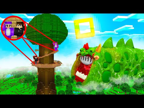 Видео: ПИАНОЗАВР ПОЖИРАТЕЛЬ НАПАЛ НА НАШ ДОМ НА ДЕРЕВЕ В МАЙНКРАФТ! ЕНОТИК PIANOSAURUS EATER MINECRAFT