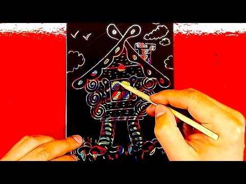 Видео: Как нарисовать ИЗБУШКУ на КУРЬИХ НОЖКАХ / Урок рисования для детей