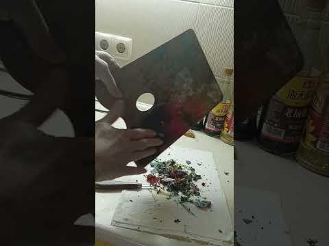 Видео: Как очистить засохшую масляную палитру в домашних условиях? 